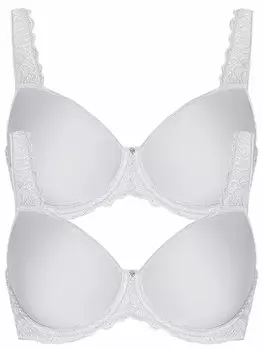 Бюстгальтер с косточками Viania 2er Pack Spacer Bgel BH Marina, цвет weiss weiss