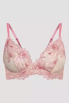 Бюстгальтер с кружевом Penti, бежевый