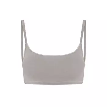 Бюстгальтер с квадратным вырезом SKIMS Seamless Modal, цвет Smoke