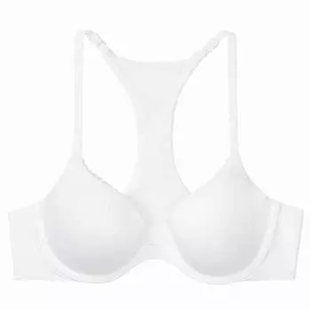 Бюстгальтер с легкой подкладкой со спинкой-борцовкой Victoria's Secret Body By Victoria Demi, белый