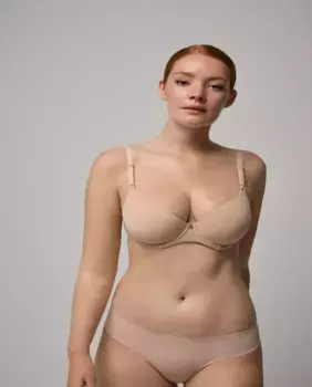 Бюстгальтер с мягкими косточками, регулируемый по размеру Ysabel Mora, цвет Nude