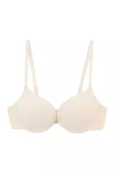 Бюстгальтер с набивкой и панелями Dagi, бежевый