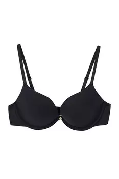 Бюстгальтер с набивкой и панелями Dagi, черный