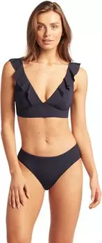 Бюстгальтер с оборками Essentials SEA LEVEL SWIM, цвет Night Sky