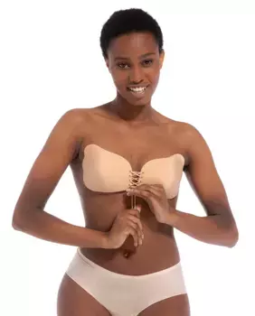 Бюстгальтер с открытой спиной Va-Va-Voom Бюстгальтер MAGIC BodyFashion клейкий без косточек, цвет Crudo