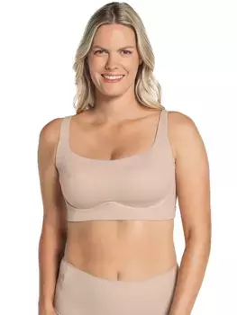 Бюстгальтер с поддержкой без косточек на каждый день Comfort Leonisa Shapewear, бежевый