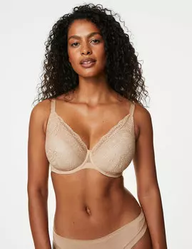 Бюстгальтер с полной чашкой Natural Lift на косточке F-H Marks & Spencer
