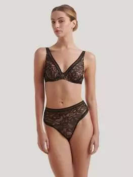 Бюстгальтер с полной чашкой Nets and Roses Wolford, черный