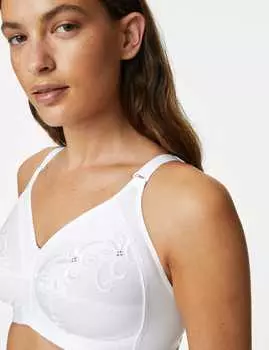 Бюстгальтер с полной поддержкой и вышивкой GG-K Marks & Spencer, цвет Cornflower