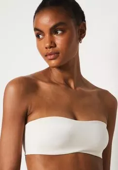 Бюстгальтер с регулируемыми бретелями FLEXI MICRO Etam, белый