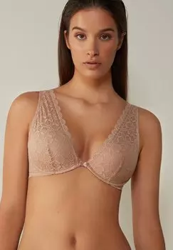 Бюстгальтер с треугольной чашкой Intimissimi, светло-коричневый