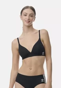 Бюстгальтер с треугольными чашечками COLOR COMFORT FLEX adidas Originals, цвет black