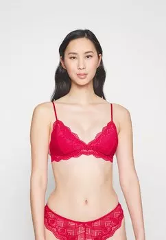 Бюстгальтер с треугольными чашечками Samse Samse, вишневый