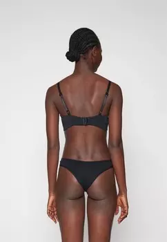 Бюстгальтер с треугольными чашками BRA Organic Basics, черный