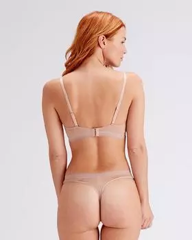 Бюстгальтер с треугольными чашками Naturals - Кремовый Pretty Polly, бежевый