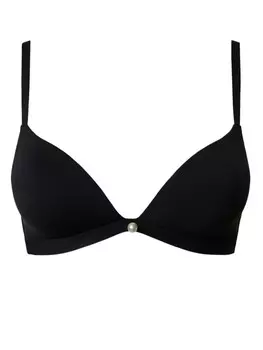 Бюстгальтер с треугольными чашками TWINSET, черный