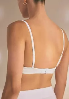 Бюстгальтер с треугольными чашками ULTIMATE COMFORT BRUSHED PAD Next, белый