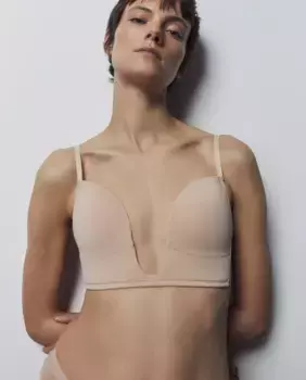 Бюстгальтер с U-образным вырезом Sfera, цвет Maquillaje