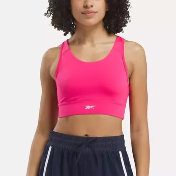 Бюстгальтер с высокой поддержкой ID Train Reebok, розовый