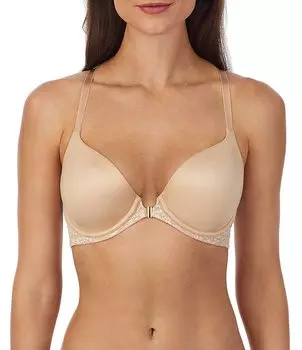 Бюстгальтер с застежкой спереди Le Mystere Safari Racerback, бежевый