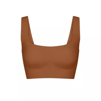 Бюстгальтер scoop longline SKIMS, цвет bronze