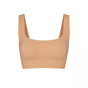 Бюстгальтер scoop longline SKIMS Naked, охра