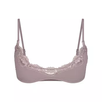 Бюстгальтер scoop SKIMS Fits Everybody Lace, цвет Zinc