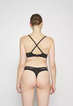 Бюстгальтер SEDUCTIVE COMFORT LIGHT LIFT DEMI WIREFREE Calvin Klein Underwear, черный