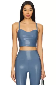 Бюстгальтер Selena с глянцевым эффектом Spiritual Gangster, blue jean