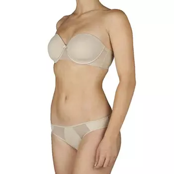 Бюстгальтер Selene Silvia Strapless Underwired, коричневый