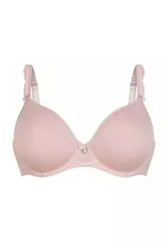 Бюстгальтер Selma на косточках, бантик, узкие бретели, женский ROSA FAIA, цвет Rosewood