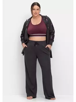 Бюстгальтер sheego Sport BH, цвет aubergine