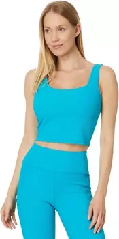 Бюстгальтер SKECHERS Go Walk Ribbed Bra Tank, цвет Turquoise