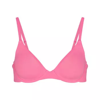 Бюстгальтер SKIMS Cotton Jersey, цвет Sugar Pink