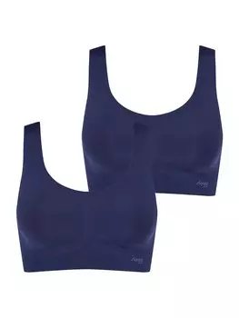 Бюстгальтер SLOGGI Bralette Bra ZERO Feel Top, синий