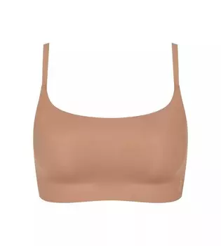 Бюстгальтер SLOGGI Bralette Bra ZERO Feel 2.0 Ultra, светло-коричневый