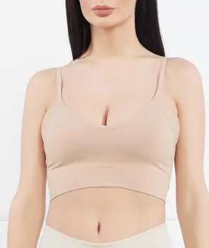 Бюстгальтер Spanx Ecocare Everyday Shaping Longline Bralette, бежевый