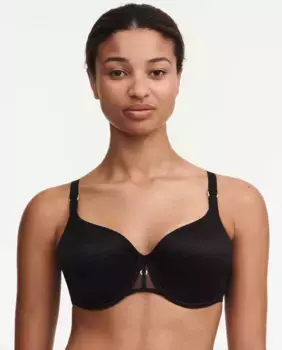 Бюстгальтер-спейсер с монограммой Chantelle, черный