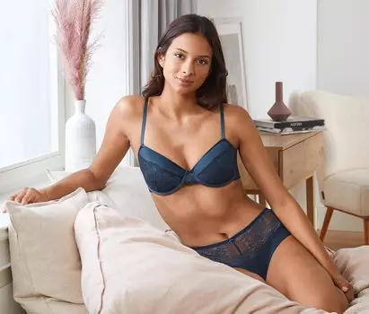 Бюстгальтер-спейсер Tchibo, темно-синий