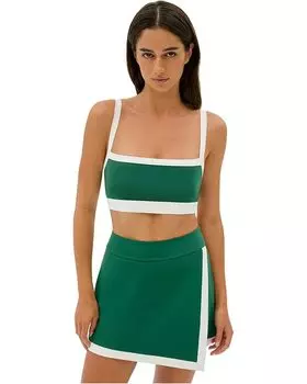 Бюстгальтер Splits59 Monah Rigor Medium Support Bra, цвет Arugula/White