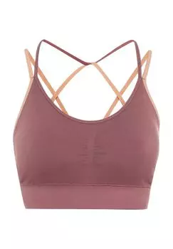 Бюстгальтер спортивный Evi без косточек, на тонких бретелях, женский ALEX, цвет Deco Rose