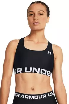 Бюстгальтер средней длины Under Armour, черный