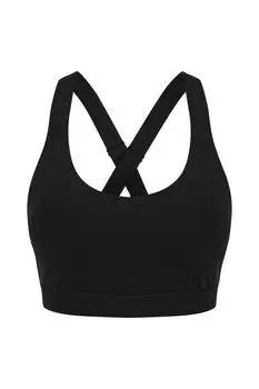 Бюстгальтер средней ударной нагрузки Core Tombo, черный