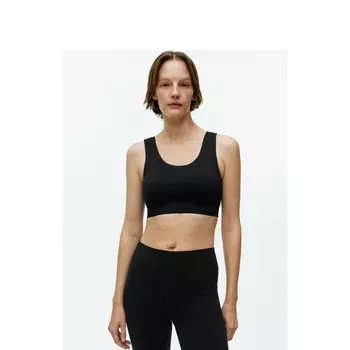 Бюстгальтер-стрейч Arket спортивный, черный