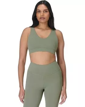 Бюстгальтер Sweaty Betty Ultimate Studio Voop Light Support Bra, цвет Willow Green