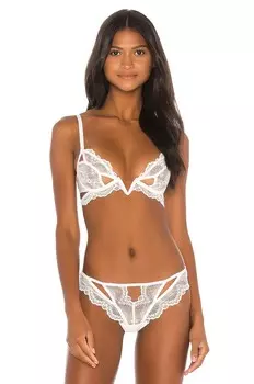 Бюстгальтер Thistle and Spire Kane Cutout V Wire, слоновая кость