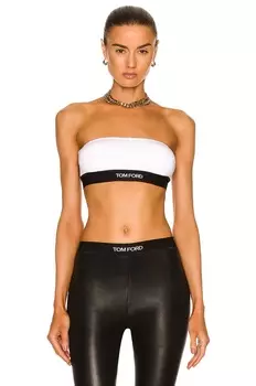 Бюстгальтер Tom Ford Signature Bandeau, белый