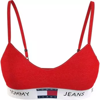 Бюстгальтер Tommy Jeans Heritage Ctn Push-Up Bra, красный
