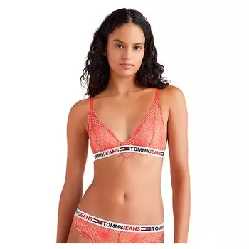 Бюстгальтер Tommy Jeans Unlined Triangle, розовый