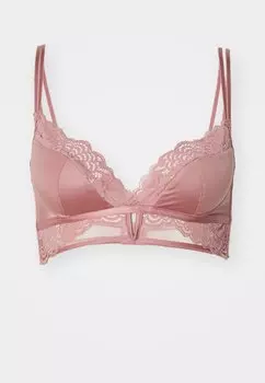 Бюстгальтер-треугольник Lainey Bralette Hunkemller, розовый